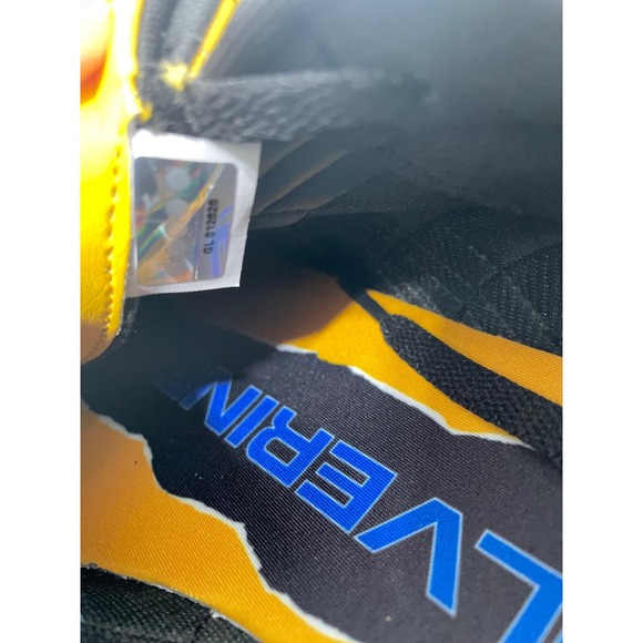 Diadora Wolverine Marvel Black Yellow Blue Sneakers Size 10 M Men's Shoes - Picture 14 of 14